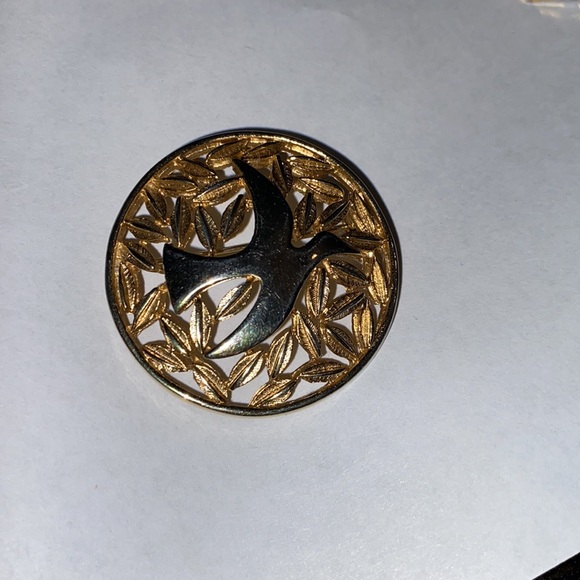 3/$30 Vintage Michelle Lynn 80s Bird Brooch - Picture 3 of 4